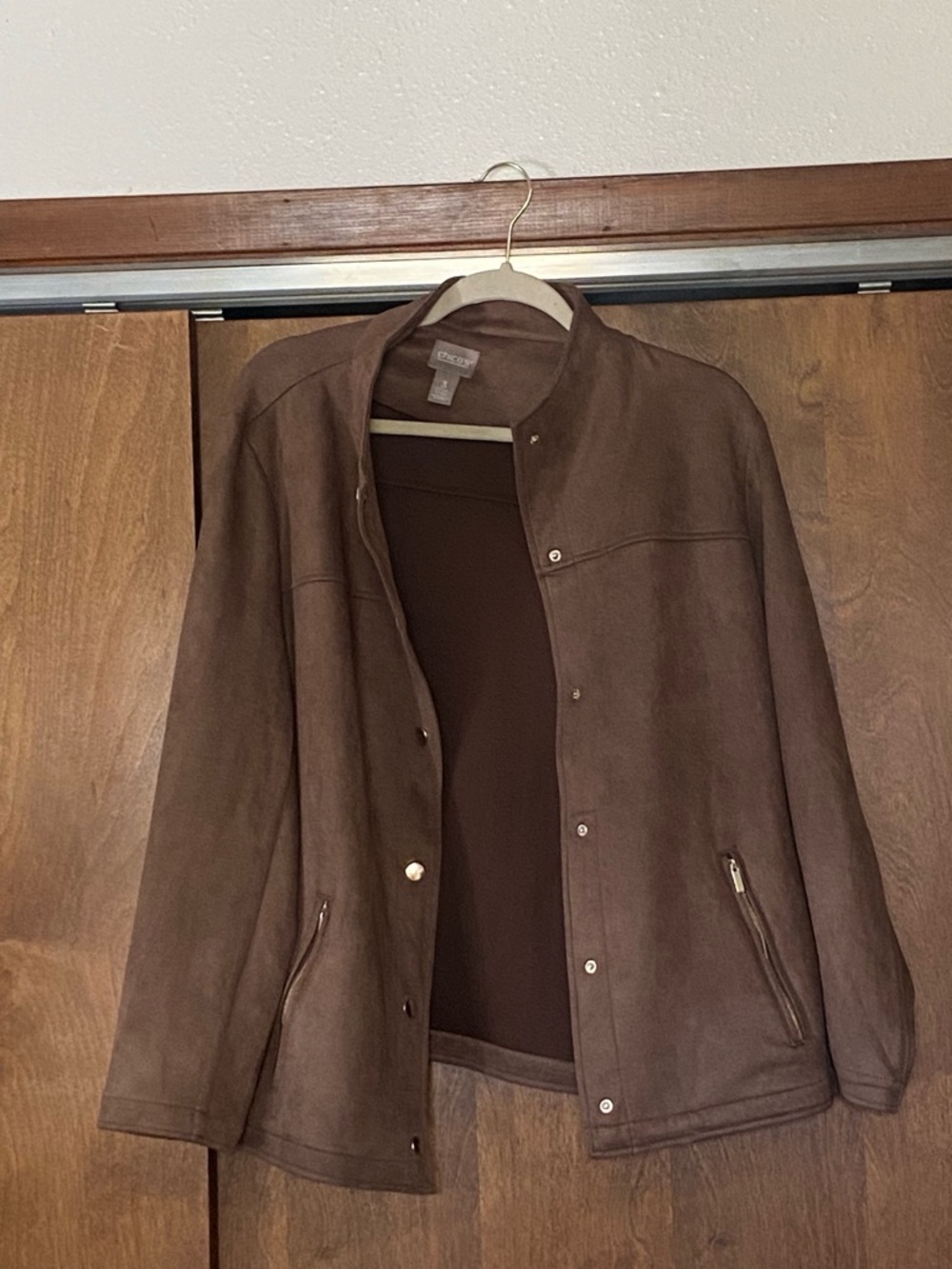 Chico's Brown Lightweight Men's Shirt Jacket